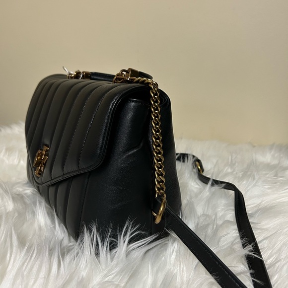 💯 Tory burch Kira quilted satchel top handle large - Picture 10 of 13